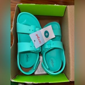 Size 8 Cat and jack toddler sandals brand new